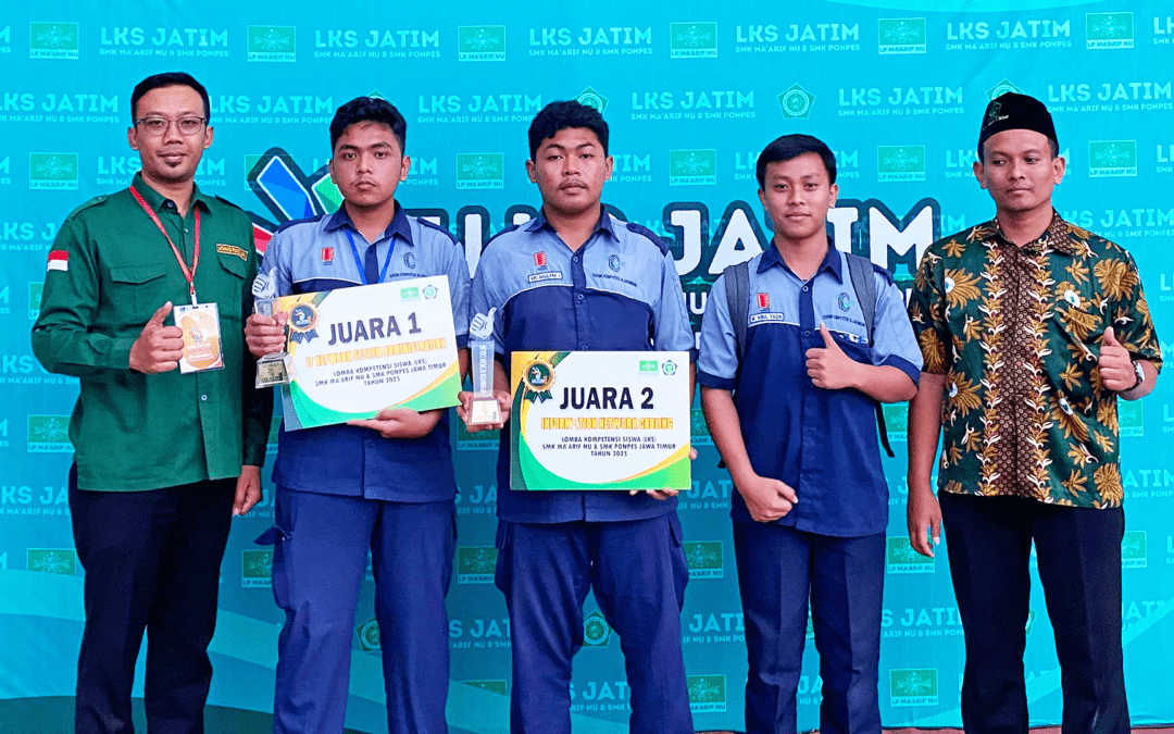 LKS Ma’arif NU Jatim 2025 : Kontingen TKJ SMK Islam 1 Blitar Sukses Raih Prestasi