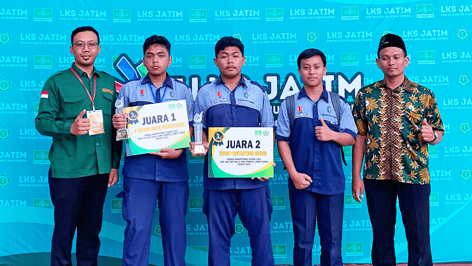 LKS Ma’arif NU Jatim 2025 : Kontingen TKJ&hellip;